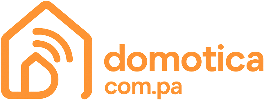 Logo de Domotica en Naranja